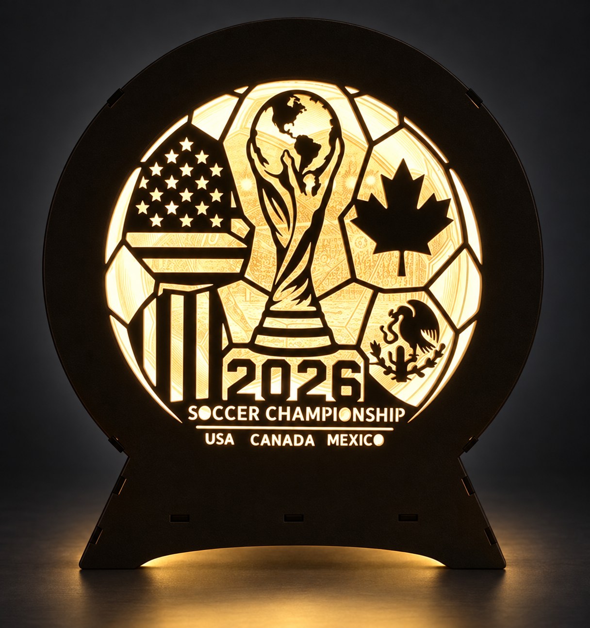 Lampe lumineuse de football international — AL 22